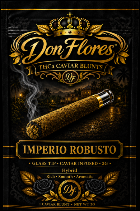 Don Flores THCa Caviar Blunts – Imperio Robusto (2g)